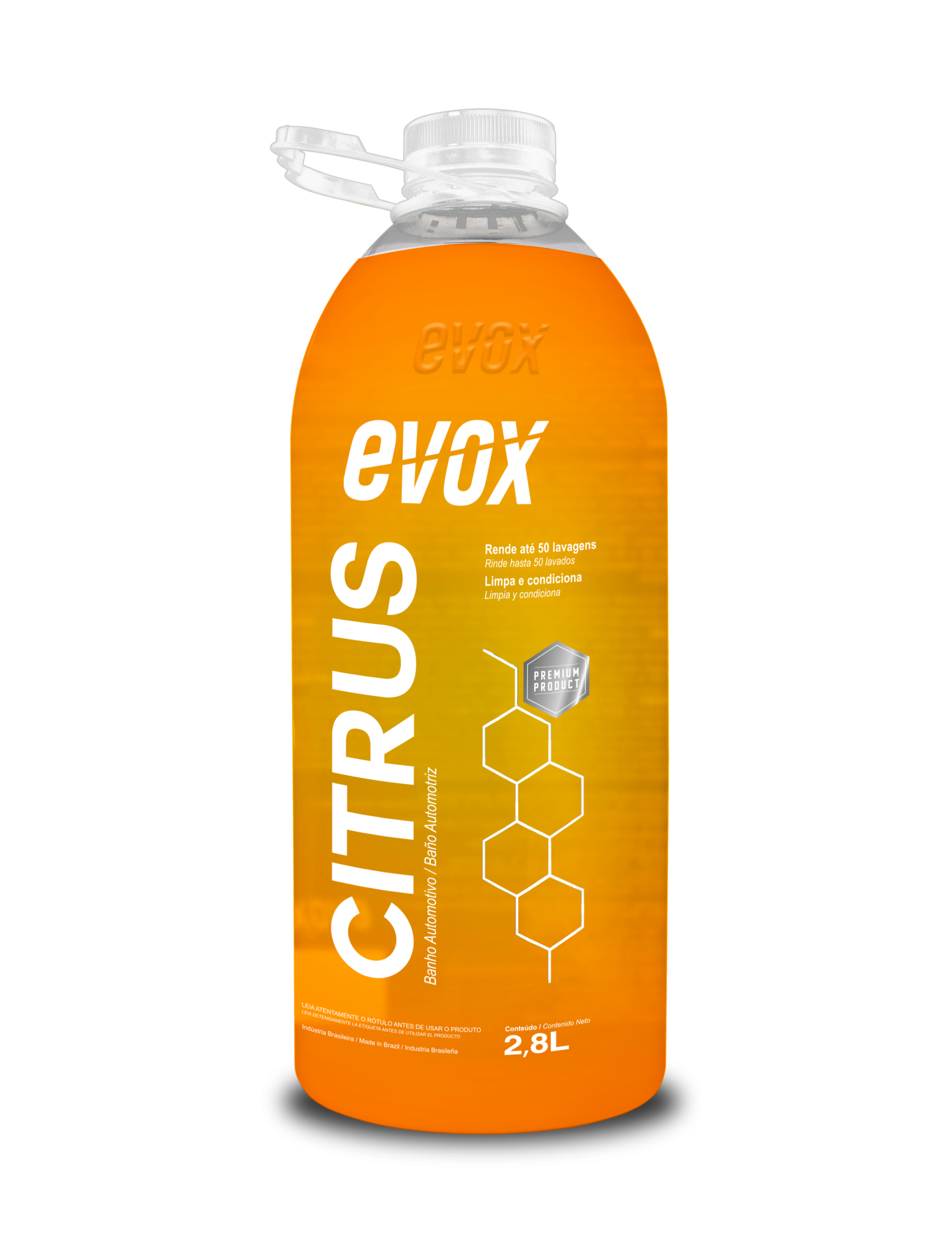SHAMPOO AUTOMOTRIZ  EVOX CITRUS 2.8L- EV02128